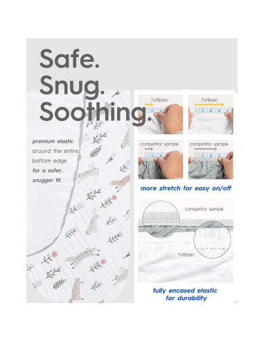 Funda de Cambiador TotBasic Premium 2 Piezas Bosque Encantado