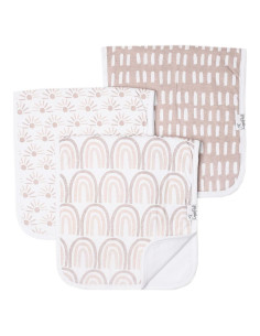 Paño de Eructo para Bebé Copper Pearl Grande 3-Pack Absorbente