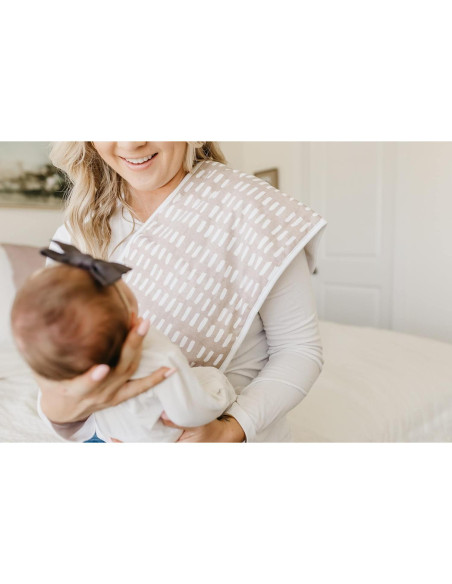 Paño de Eructo para Bebé Copper Pearl Grande 3-Pack Absorbente Paño de Eructo para Bebé Copper Pearl Grande 3-Pack Absorbente