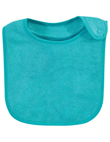 Baberos Unisex Hudson Baby de Rayón de Bambú - Menta Púrpura