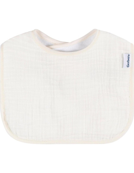 Baberos de Muselina Gerber Pack de 8 para Bebé Unisex