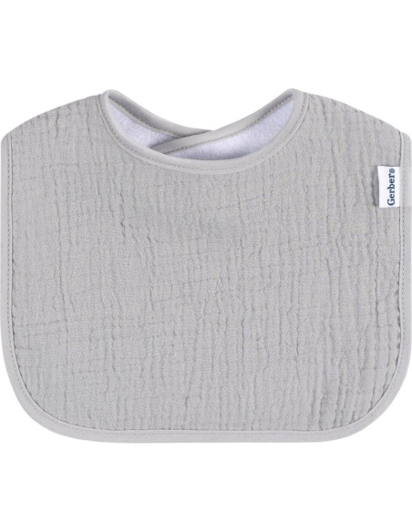 Baberos de Muselina Gerber Pack de 8 para Bebé Unisex