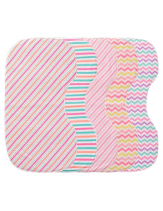 Paquete de 5 Pañales para Eructar Bebé Sleepyturtle - Suaves y Absorbentes