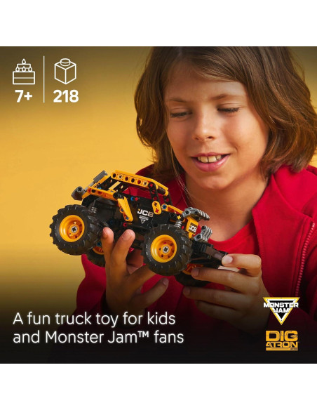 LEGO Technic Camión Monstruo DIGatron 42199 - Juguete 218 Piezas LEGO Technic Camión Monstruo DIGatron 42199 - Juguete 218 Piezas