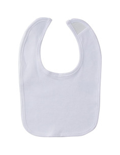 Paquete de 6 Baberos Unisex Gerber Blancos para Bebé 2
