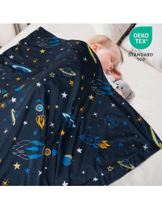 Manta Minky David's Kids 101.6x127 cm Espacio Ligera 2