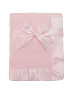 Manta de Forro Polar Rosa Compañía Americana de Bebés 76x102 cm