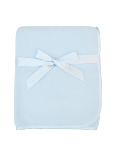 Manta Polar American Baby Company 76.2x76.2 cm Azul Suave