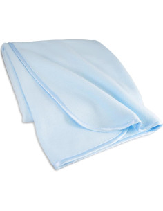 Manta Polar American Baby Company 76.2x76.2 cm Azul Suave 2