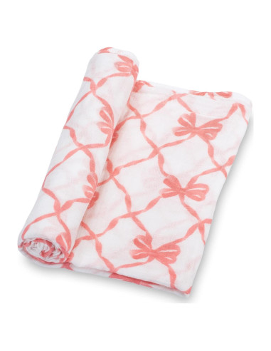 Manta de Envuelo LollyBanks 100% Algodón Muselina 120x120 cm