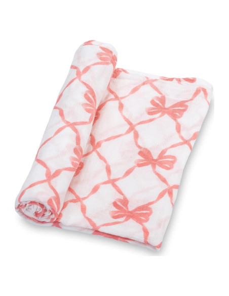 Manta de Envuelo LollyBanks 100% Algodón Muselina 120x120 cm