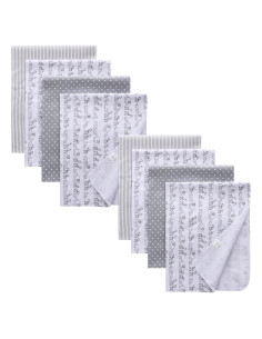 Mantas de Envolver para Bebé Gina Era 8 Pcs 76x76 cm Algodón