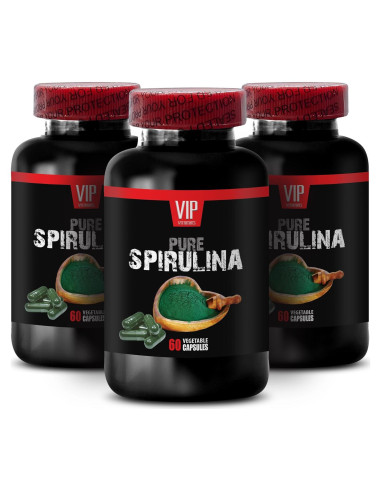 Cápsulas de Espirulina Orgánica 3Bot - 226g - Soporte Inmunológico