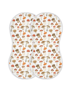 Paños de Eructo KICPOAY 100% Algodón 56x28 cm 2 Piezas