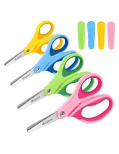 Tijeras para Niños iBayam 13.97 cm Punta Redonda 4 Piezas