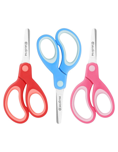 Tijeras de Seguridad para Niños Asdirne 13.5cm 3 Piezas