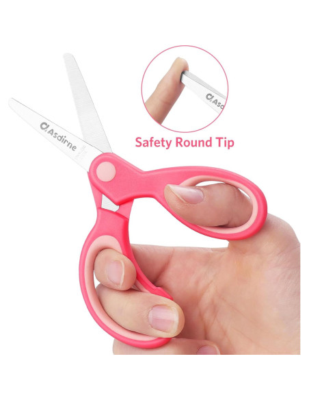 Tijeras de Seguridad para Niños Asdirne 13.5cm 3 Piezas