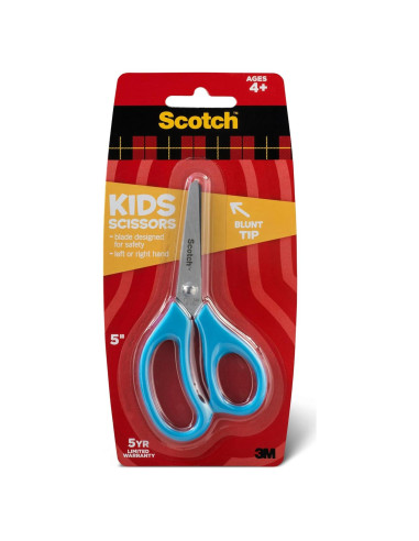 Tijeras de Punta Romo Scotch para Niños 12.7 cm - 1 Cuenta