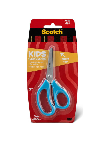 Tijeras de Punta Romo Scotch para Niños 12.7 cm - 1 Cuenta