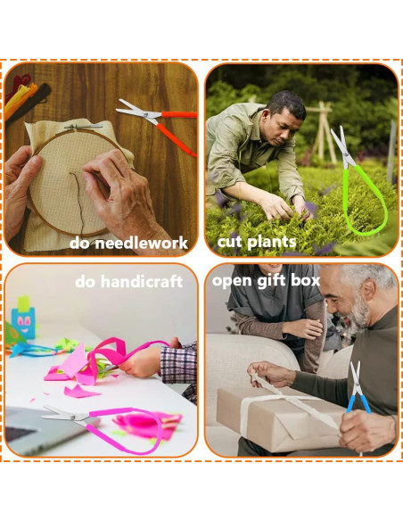 Set de 6 Tijeras de Bucle Szsrcywd para Niños 13.97 cm