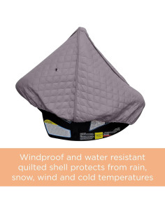 Funda para Asiento de Auto liuliuby Weather Shield Gris 2