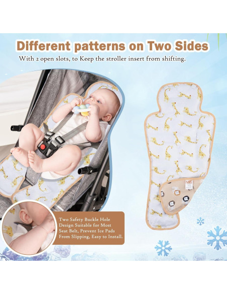 Almohadilla Enfriadora de Asiento LAT - Jirafa y León, 1.77 kg