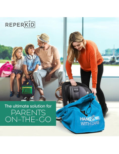 Bolsa de viaje para asiento de auto Reperkid, 83x46x46cm, impermeable 2