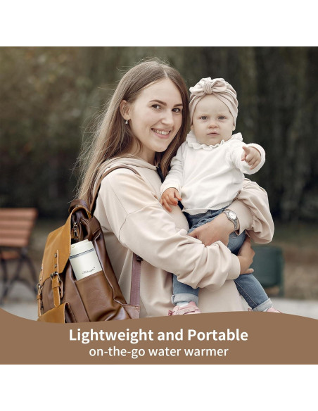 Hervidor Eléctrico de Viaje Anbanglin 500ml 4 Temperaturas