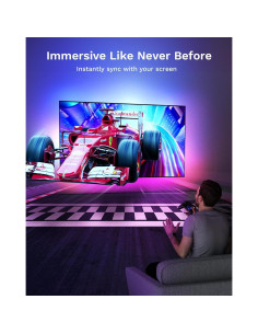 Luz de fondo LED Lytmi RGBIC para TV 25-55" Multicolor 2