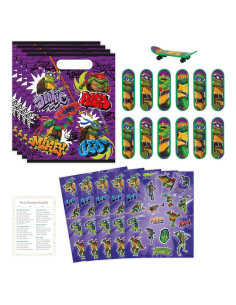 Paquete de Fiesta Tortugas Ninja para 16 Invitados - Unique