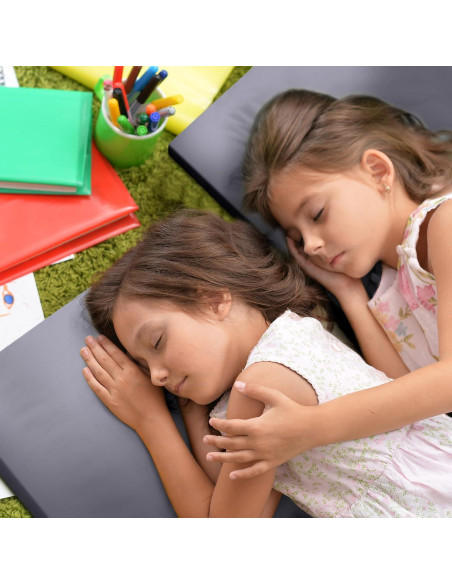 12 Sábanas Ajustadas para Cunas VitalCozy 122x60 cm Gris