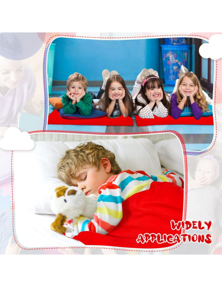 Juego de 8 Mantitas de Forro Polar Juexica 92x122cm Rojo