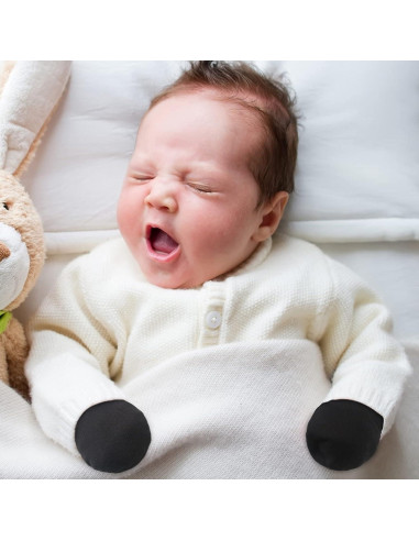 18 Pares Manoplas Sin Rasguños Bebés Geyoga 0-6 Meses