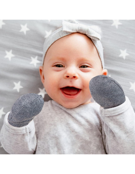 18 Pares Manoplas Sin Rasguños Bebés Geyoga 0-6 Meses