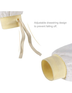 Guantes de Malla para Bebés Chryvva Algodón 0-12 Meses 6 Pzas 2