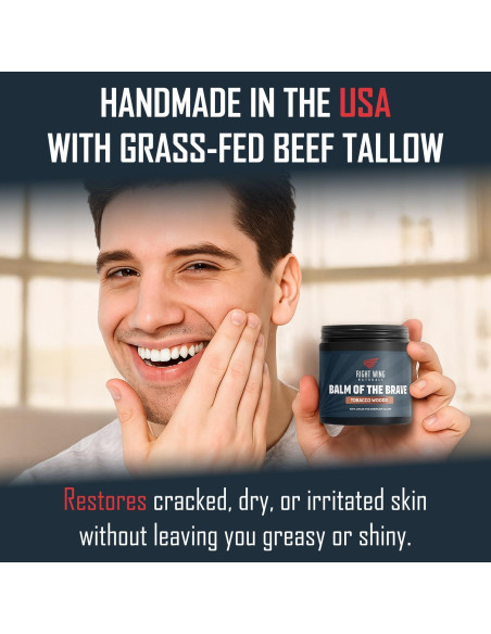 Bálsamo Hidratante de Grasa de Res Right Wing Naturals 113g Maderas de Tabaco Bálsamo Hidratante de Grasa de Res Right Wing Naturals 113g Maderas de Tabaco