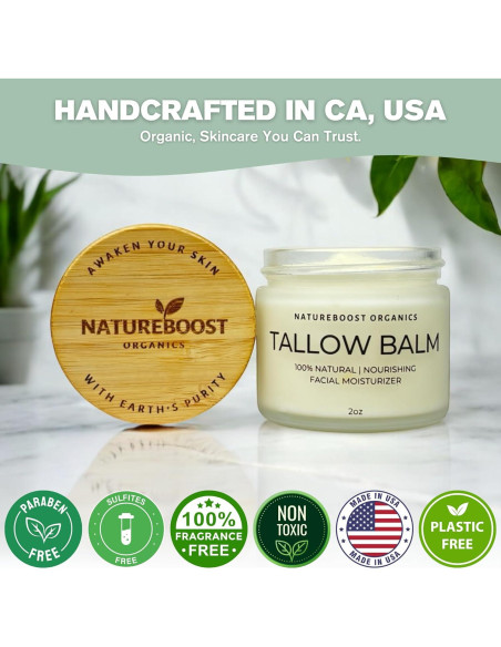 Bálsamo Hidratante Orgánico Natureboost 56.7g - Sin Olor Bálsamo Hidratante Orgánico Natureboost 56.7g - Sin Olor