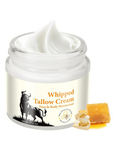 Crema Facial Hidratante Manteca de Res y Miel 140g