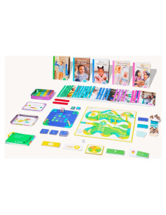 Conjunto de Habilidades de Lectura Lovevery para 1er y 2do Grado - 4 Juegos y 27 Libros