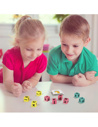 Juego de Ortografía de Bloques de Madera DragonflyDreams