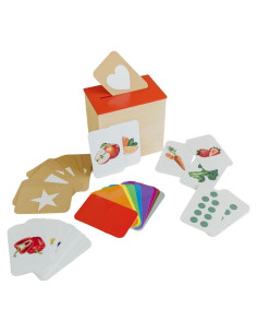 Juguete Educativo Montessori Solomon Boss con 50 Tarjetas Didácticas