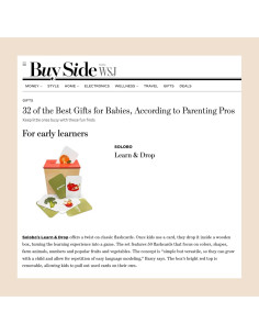 Juguete Educativo Montessori Solomon Boss con 50 Tarjetas Didácticas 2