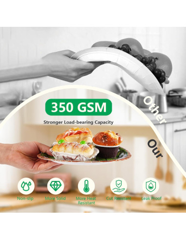 Kit de Cumpleaños de Tortuga Grencian - 96 Piezas Desechables