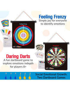Tablero de Dardos Emocionales Vibes StrongSuit - Juego Terapéutico 2