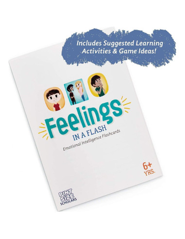 Sentimientos en un Flash - Juego de Tarjetas Emocionales - 100 Tarjetas