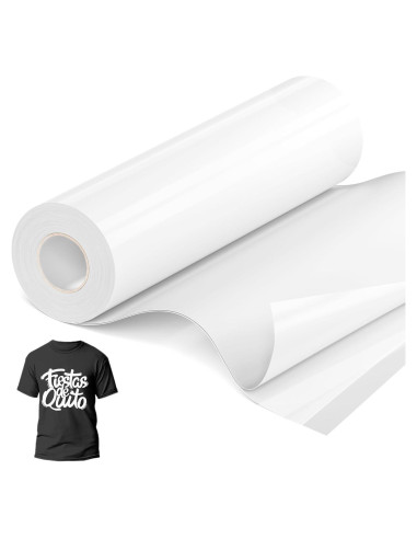 Vinilo de Transferencia de Calor JAVIGA 30.48cm x 18.29m Blanco