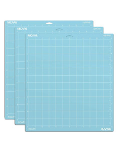 Alfombrilla de Corte Ligero Nicapa 30.48x30.48 cm - 3 Pzas Azul