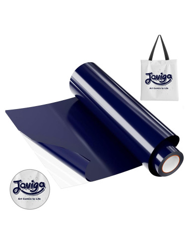 Vinilo de Transferencia de Calor JAVIGA Azul Marino 30.5x3m