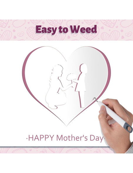 Vinilo de Transferencia de Calor Blanco JAVIGA 30.48 cm x 3.05 m