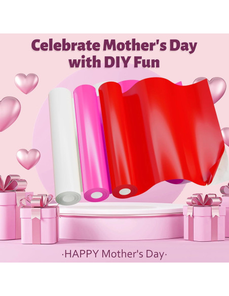 Vinilo de Transferencia de Calor Blanco JAVIGA 30.48 cm x 3.05 m